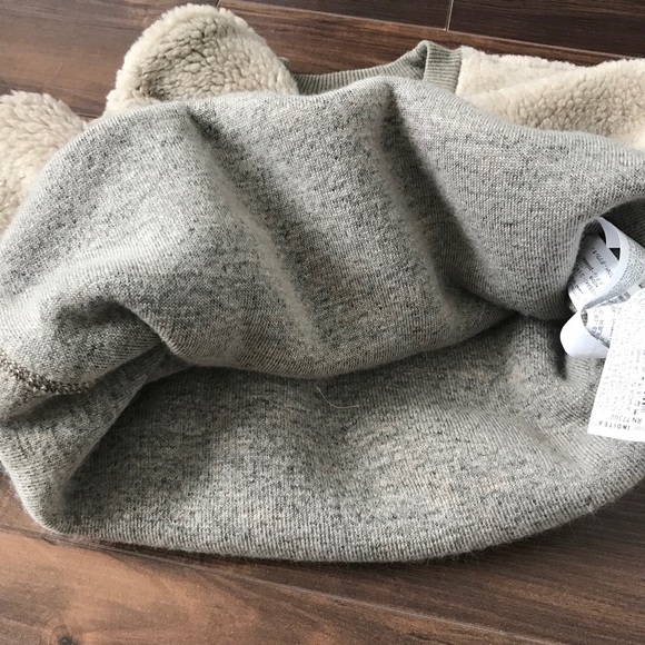 Brand new Zara sherpa sweatshirt boys size 6 - Picture 5 of 6